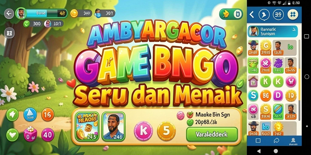 Tampilan gameplay AMBYARGACOR yang seru dan interaktif.