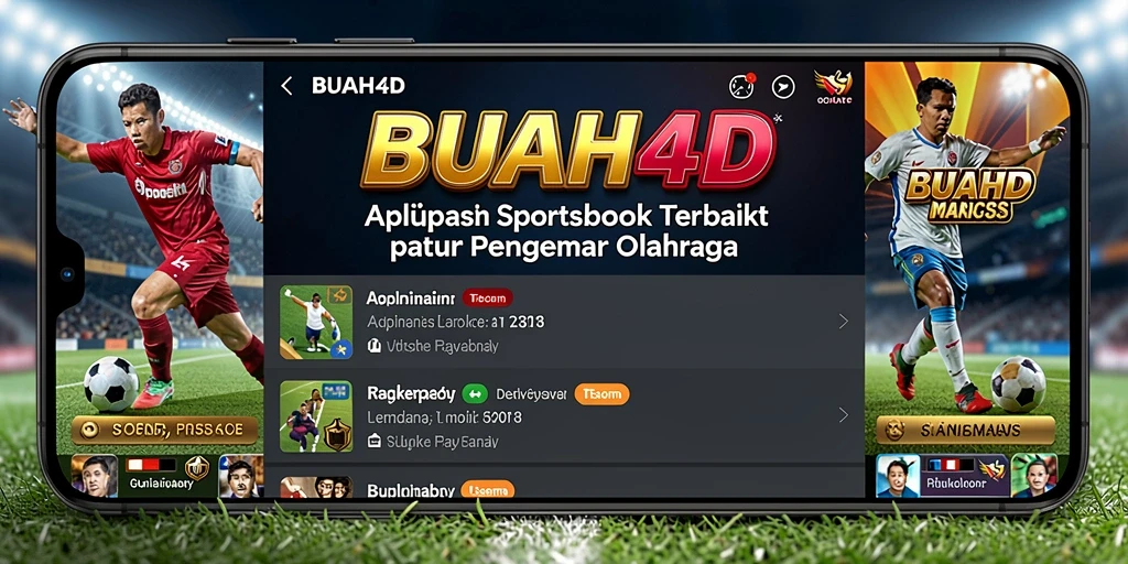Tampilan BUAH4D yang menarik dengan fitur taruhan olahraga.