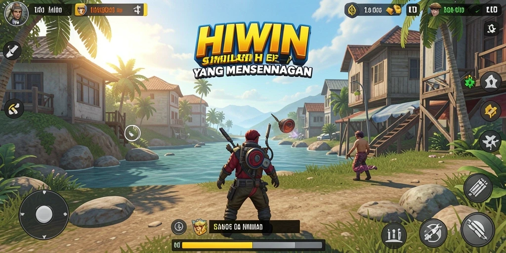 Gameplay menarik dari HIWIN menampilkan berbagai aktivitas yang dapat dilakukan.
