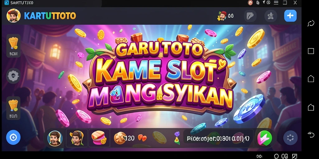 Gameplay KARTUTOTO yang mengasyikkan dan penuh warna.