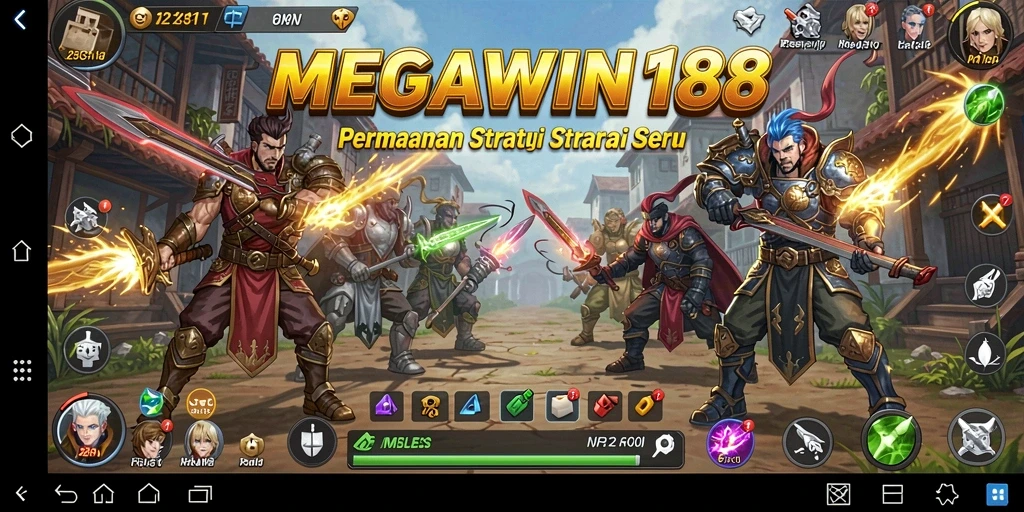 Tampilan Gameplay MEGAWIN188 yang menarik dan dinamis.