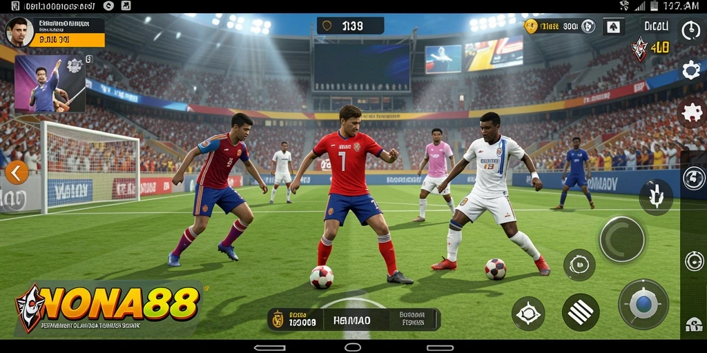 Tampilan gameplay NONA88 yang menarik dan penuh aksi.